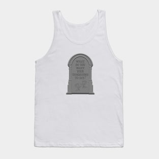 Tombstone Tank Top